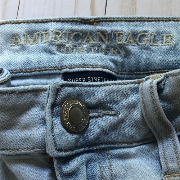 American Eagle light wash jegging size 0 - Picture 4 of 10